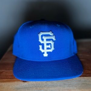 San Francisco giants blue hat pro fit size 7 1/4